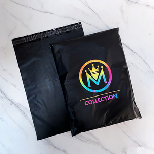 Bolsa de Envío de Poliéster con Logotipo Personalizado, Bolsas de Poliéster Negras Impresas, Sobres de Poliéster para Envíos, Bolsas de Poliéster para Ropa - Product Image 2