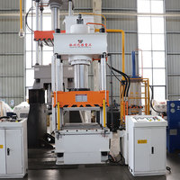 Presse hydraulique automatique de 315 tonnes avec PLC et plaque chauffante utilisée pour le système servo de pressage à chaud SMC