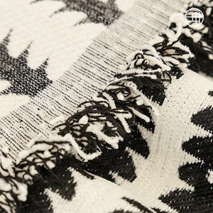 Dopamine Memories Chenille <b>Sofa</b> <b>Cover</b> Striped Rectangular Skin-Friendly Full Coverage Throw Blanket Home Use - Product Image 2