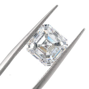 Diamante Cultivado en Laboratorio Goldleaf con Certificación IGI, Corte Asscher, 0.3CT 0.5CT 1CT 2CT 3CT D VVS VS HPHT CVD, Venta al Por Mayor - Product Image 1