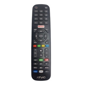 Suministro de fábrica, nuevo mando a distancia de TV de repuesto personalizado para ATVIO RC6050A + Pilas ATV32SM ATV43SM 55D1600 RC311S Smart LCD LED TV - Product Image 1