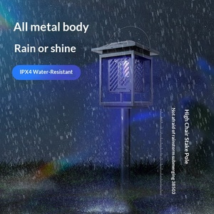 Lámpara LED Solar Antimosquitos con Tecnología Under-The-Lamp DC1, Impermeable <span class=keywords><strong>para</strong></span> <span class=keywords><strong>Jardín</strong></span> y Exteriores, <span class=keywords><strong>Insecticida</strong></span> Integrado <span class=keywords><strong>para</strong></span> Villas - Product Image 3