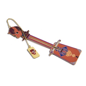 Instruments Outlook Character Creative Metal Gold Color UV Printing Custom Design <b>Bookmark</b> - Product Image 4