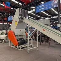 Broyeur de plastique haute vitesse le plus vendu, broyeur industriel à faible bruit, recyclage de bouteilles PET, PP, PE, PVC, tuyaux