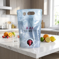 Bolsa Dispensadora de Bebidas Transparente con Grifo, Bolsa Personalizada para Llevar Bebidas, Venta al por Mayor