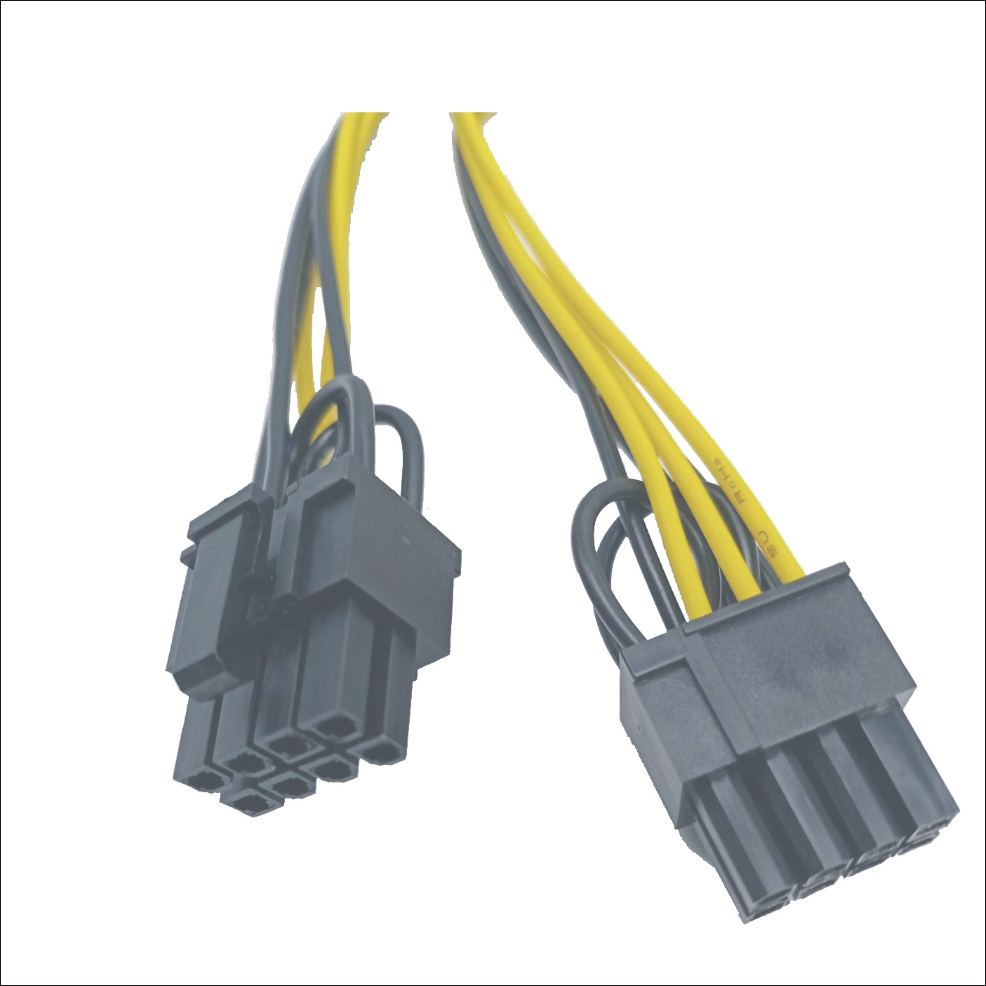 Пользовательский кабель питания 8Pin папа-2 4 Pin Molex папа 8p ЦП к 2 портам Ide D компьютерный соединитель жгут проводов кабель