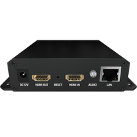Dibviewolo H.264/H265 para Encoder de Streaming com Suporte para Transmissão ao Vivo SRT RTSP RTMPS para Facebook YouTube