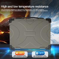 Certificado IP65 15,6 pulgadas Luz solar industrial Visible Lcd Ordenador portátil resistente con Win Core I5 I7 Nuevo