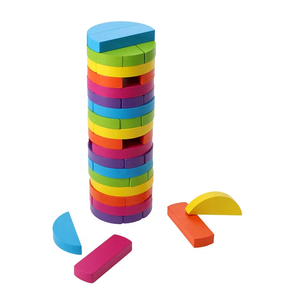 <span class=keywords><strong>Juego</strong></span> de Rompecabezas de Madera para Fiestas, Regalo, Manualidades, Novedad, <span class=keywords><strong>Juego</strong></span> Interactivo Educativo, Torre Redonda de Bloques, <span class=keywords><strong>Juego</strong></span> de <span class=keywords><strong>Jenga</strong></span> Gigante - Product Image 1