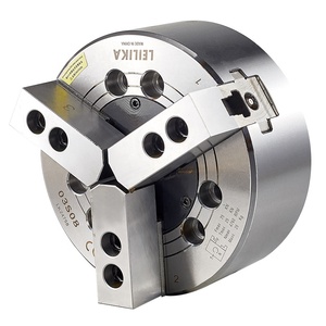 LEILIKA, 12 pulgadas, alta velocidad, centro cerrado, 3 mordazas, Portabrocas hidráulico, accesorios para fresadora de máquina de torno <span class=keywords><strong>CNC</strong></span> - Product Image 3