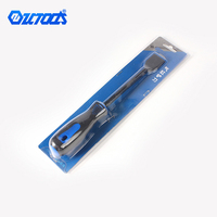 Qixin Ensemble d'outils de démontage de garnitures automobiles avec spatule et levier monobloc, poignée en caoutchouc et protection supplémentaire contre la rouille