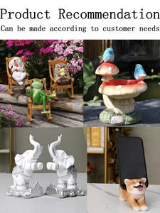 รูปปั้นช้างเรซิ่นขายดี รูปปั้นช้างนั่งสมาธิเต้นรำ พระพุทธรูปไทย งานแฮนด์เมด พระพุทธรูปพระกวนอิม งานศิลปะ - Product Image 5