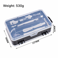 Kit d'outils de réparation professionnel magnétique 115-en-1 avec tournevis de précision pour iPhone, ordinateur portable, PC, montres, lunettes et appareils électroniques