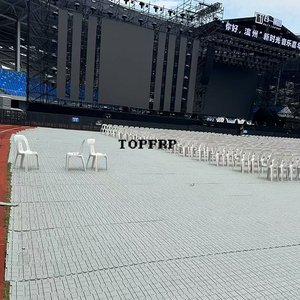 Tapis de protection de couverture d'herbe de plancher en plastique de verrouillage - Product Image 4