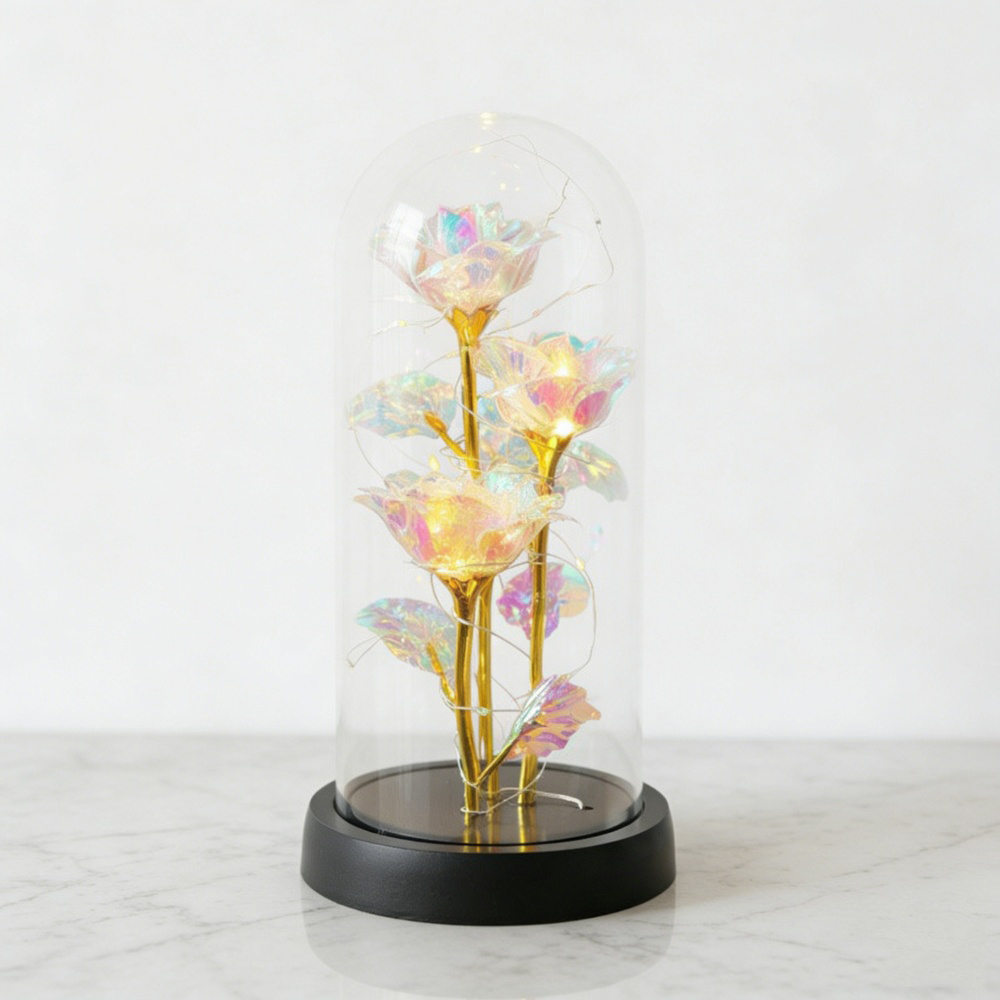 Oro iridescente - Base nera