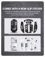 T-WOLF X8 Mouse Gaming Nirkabel Mode Ganda Tipe-c Dapat Diisi Ulang Ringan Stiker Anti-selip Cocok untuk Berbagai Sistem