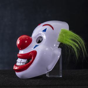 BAIGE Halloween <span class=keywords><strong>Joker</strong></span> vert cheveux Clown masque visage complet en plastique maquillage pour fête <span class=keywords><strong>film</strong></span> d'horreur télévision moteur de recherche amélioré - Product Image 3