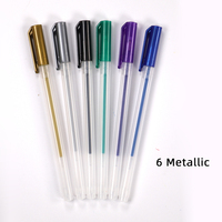 Ensemble de stylos de coloriage en Gel, marqueur à points fins, 24 couleurs uniques, idéal pour les enfants et les adultes, dessin, Scrapbooking