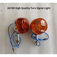 Paire de clignotants de moto, indicateur lumineux rond pour Jincheng//AX100/Haojue