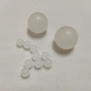 Bolas de plástico sólido de polipropileno pp, venda por atacado de 2mm a 50mm, esfera de plástico natural pp