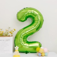 Ballons géants en aluminium multicolores Youlun de 40 pouces pour les anniversaires d'enfants