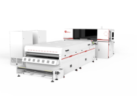 Imprimante DTF automatique 12 têtes rouleau-à-rouleau 1,2 m avec sécheur de poudre 3 zones |   Tête d'impression Epson I3200-A1 haute vitesse 120 m²/h multicolore