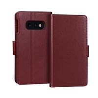 Étui portefeuille robuste en similicuir avec emplacements pour cartes, compatible avec les téléphones S10e/11pro/14 Plus/13 Pro Max/XR, fabriqué en Italie - SC ECOMMERCE