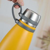 Bouteille isotherme portable en acier inoxydable 304 pour le sport, double ouverture, pour voyage – Grande Vente