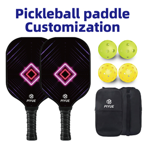 Xunting 轻量匹克球球拍 耐用环保训练装备 无边框 广东产 含手提袋 蜂窝结构 - Product Image 1