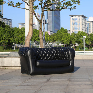 Divano Gonfiabile Moderno in PVC a Due Posti <span class=keywords><strong>per</strong></span> Esterni, Giardino e Soggiorno, Ideale <span class=keywords><strong>per</strong></span> Hotel e Patio - Product Image 4