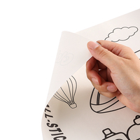 Rouleau de Papier à Dessin et Coloriage Géant pour Enfants, Nouveau Design, Personnalisable, Peinture, Graffiti Mural