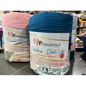 Juego de Funda de Edredón Primavera, Tamaño Queen, Estampado Floral, Acolchado, Poliéster, Ropa de Cama para Primavera, Lavable a Máquina - Product Image 4