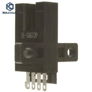 Fotomicrosensor EE-SX672P EE-SX671P EE-SX670P con salida NPN de colector abierto y ranura de 5 mm para detección y conteo de objetos - Product Image 1