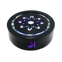 Lampe laser LED de 12 pouces, base de narguilé, éclairage vibrant, ambiance, accessoires de narguilé, bar, club, soirée, discothèques, café, fumer du shisha