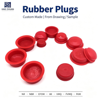 Capuchon de protection en silicone NR en forme de dôme personnalisé, dureté Shore 30-80A -60 ℃   à +230 ℃   Tolérance précise de ±0,05 mm pour les équipements industriels