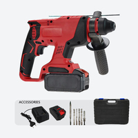 Mil Woukee Modèle 20V Brushless 3.0Ah Batterie 26mm Sans Fil Perceuse à Marteau Rotatif pour Béton et Applications Industrielles