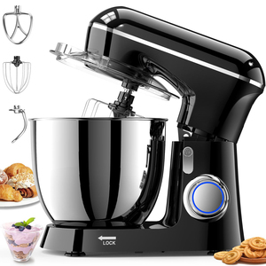 5L Stand Mixer 1500W 12Speeds Cake Machine Food Planetary Dough Mixer <b>Kitchen</b> <b>Small</b> Household Appliances - Product Image 4