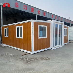 Rumah Kontainer Modern Mewah Siap Huni 5 Kamar Tidur Rumah Modular Baja Prefabrikasi Ruang Tamu Harga Kompetitif - Product Image 3