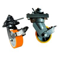Roue de conteneur maritime 3T 5T 10T avec verrouillage et frein