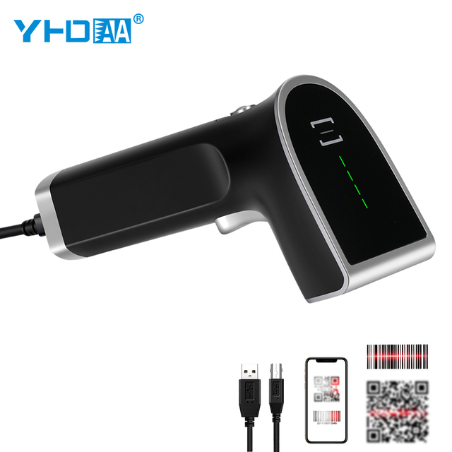 YHD-6700D USB Interface Qr Code Reader Wired Qrcode Barcode Scanner for Pos Situation 2d Scanners