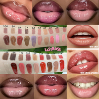 Ensemble de rouge à lèvres mat à haute teneur en pigment Vente en gros 2 en 1 Marque privée Brillant à lèvres liquide étanche Kit de stylo crayon à lèvres