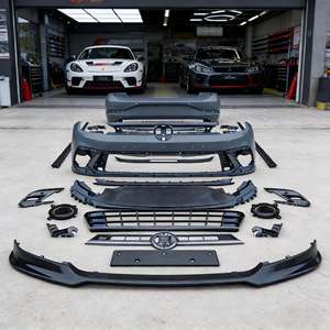 <span class=keywords><strong>Polo</strong></span> <span class=keywords><strong>GTI</strong></span> ชุดชิ้นส่วนรถยนต์ใหม่19POLO R กันชนหน้าประกอบกับกระจังหน้าและฝาครอบไฟตัดหมอกวัสดุพลาสติก - Product Image 3