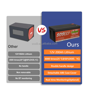 12V 48V 51.2V Lifepo4 baterai Lithium 51.2V 100Ah 200Ah 300Ah Lifepo4 baterai 51.2V 100Ah baterai Lithium Ion 12V baterai surya - Product Image 4