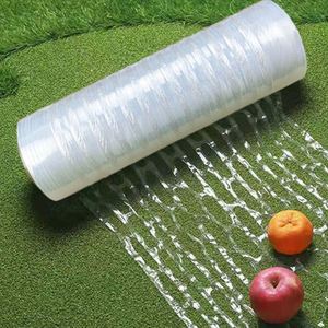 Enveloppe de palette respirante avec film de filet étirable ventilé à haute transparence avec trous Film étirable perforé 50cm * 23mic * 1420m - Product Image 2