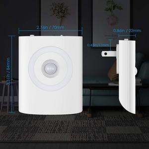 Luz Nocturna LED con Sensor de Movimiento, Luz Nocturna para Pasillo con Cambio de Color, Luz Nocturna con Brillo Ajustable - Product Image 2