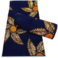 Nouveau motif de tissu parapluie au design tendance, imprimé wax africain, imprimé hollandais, brocart, tissé en trame, uni, type fil peigné