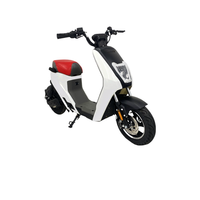 Moped électrique à double frein à disque, 48V/60V, longue autonomie, avec siège confortable pour une utilisation quotidienne