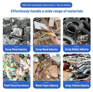 Multi-Functional Dual-Shaft Motor Shredder Large-Scale Scrap <strong>Metal</strong> &amp; End-of-Life Vehicle Crusher Waste Plastic PP Tire <strong>Grinder</strong> - Product Image 3