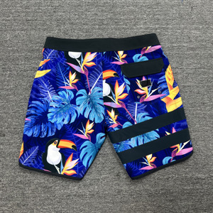 Shorts de bain pour hommes, séchage rapide, hydrofuges, avec cordon de serrage, pour la natation et le surf - Product Image 2