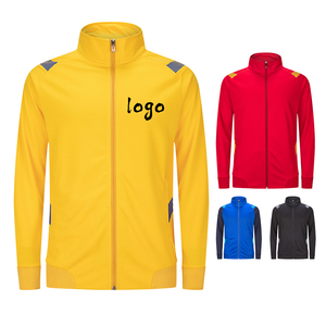 100 Polyester <b>Track</b> <b>Jacket</b> Custom 100 Polyester Dry Fit <b>Jacket</b> Casual Sport <b>Jacket</b> <b>For</b> <b>Men</b> With Hooded - Product Image 3